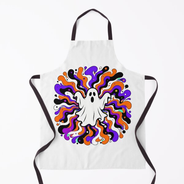 Item preview, Psychedelic Groovy Ghost Spooky Halloween Aesthetic designed and sold by chattsuede.