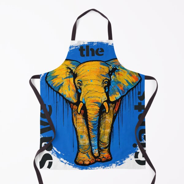 Item preview, Save Giants – Colorful Elephant Street Art designed and sold by SidneiSampaioStudio.