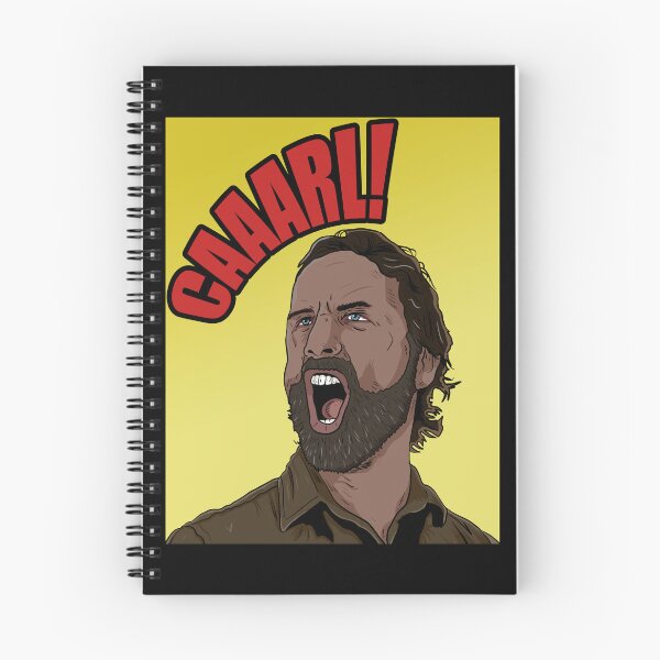 Item preview, Rick Grimes Shouting Carl  designed and sold by blacksnowcomics.