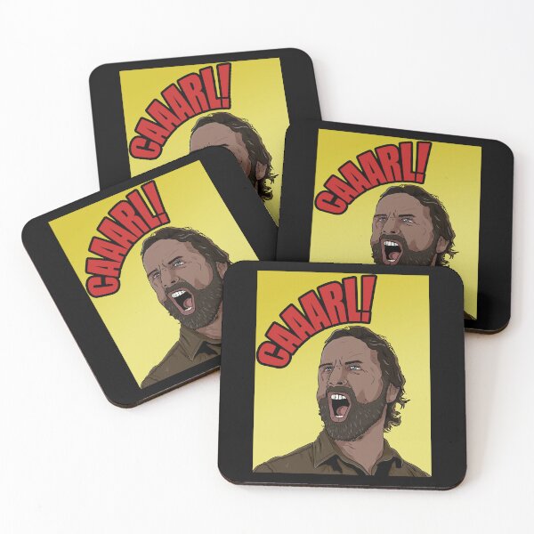 Artikelvorschau, Rick Grimes schreit Carl entworfen und verkauft von blacksnowcomics.