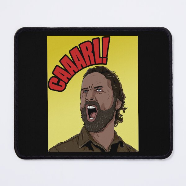 Item preview, Rick Grimes Shouting Carl  designed and sold by blacksnowcomics.