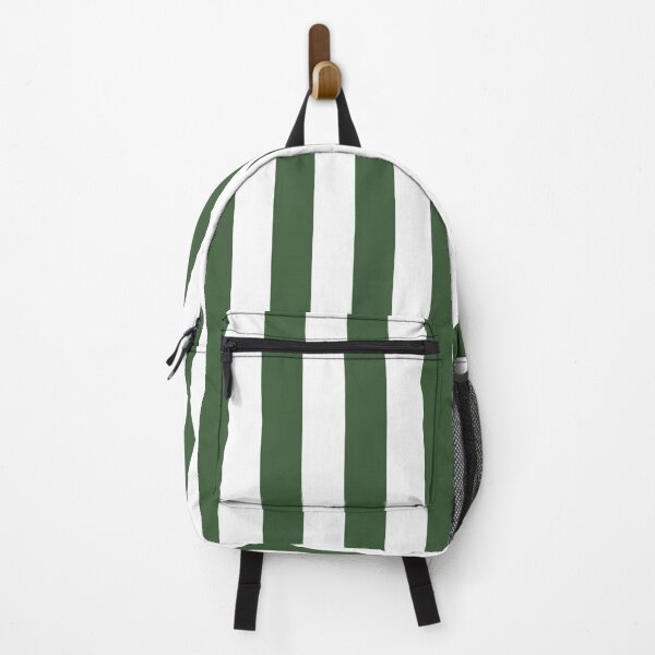 Item preview, Cabana stripe pattern in green and white color designed and sold by RishabhArts1.