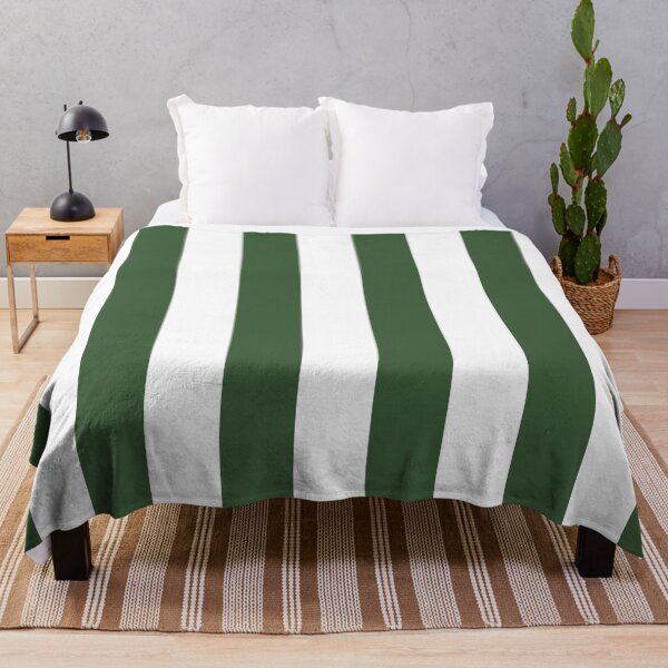 Item preview, Cabana stripe pattern in green and white color designed and sold by RishabhArts1.