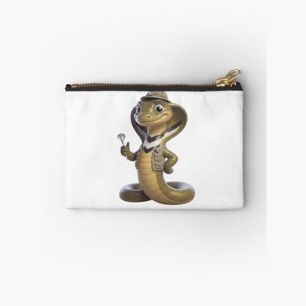 Item preview, Cute 3D Explorer Cobra Snake Character Sticker designed and sold by TripleVertex-1.