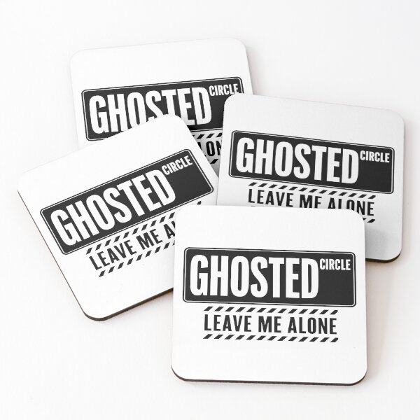 Item preview, ghosted circle leave me alone designed and sold by OCD_JESSICA.