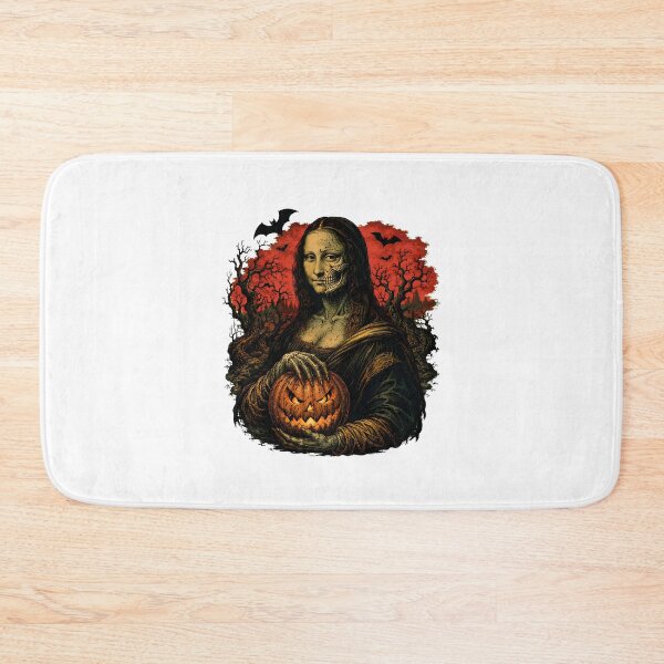 Item preview, Gothic Zombie Mona Lisa Halloween Parody Portrait designed and sold by chattsuede.