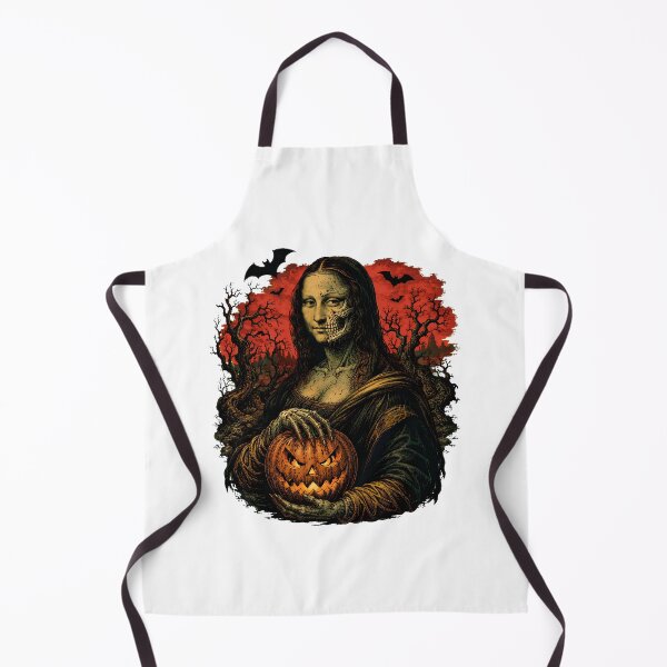 Item preview, Gothic Zombie Mona Lisa Halloween Parody Portrait designed and sold by chattsuede.