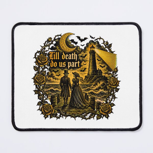 Item preview, Gothic Skeleton Wedding Couple Till Death Do Us Part designed and sold by chattsuede.