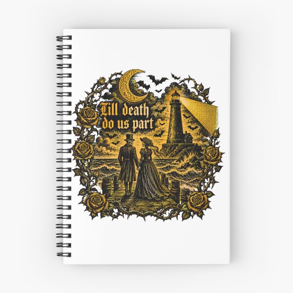 Item preview, Gothic Skeleton Wedding Couple Till Death Do Us Part designed and sold by chattsuede.