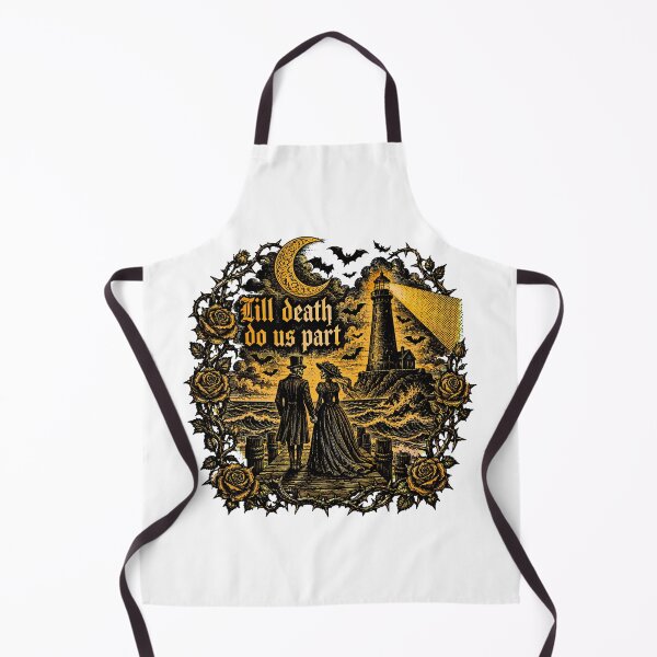 Item preview, Gothic Skeleton Wedding Couple Till Death Do Us Part designed and sold by chattsuede.