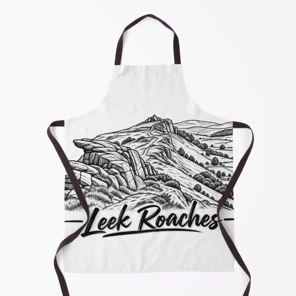 Item preview, Leek Roaches – Staffordshire Peak District Line Art designed and sold by Tee Visions.