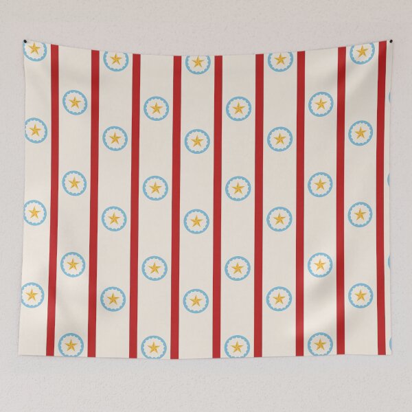 Item preview, Vintage Circus Star Stripe Pattern | Retro Carnival Fun House designed and sold by Love Pantone .