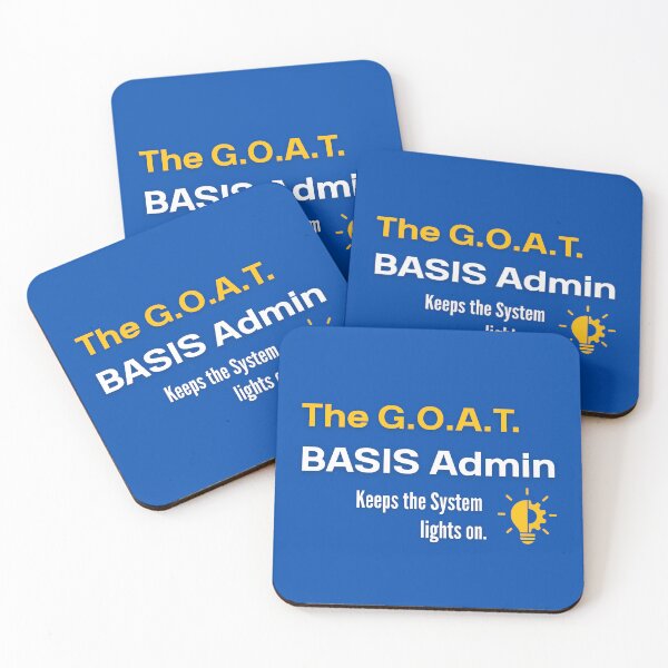 Item preview, The G.O.A.T. BASIS Admin - Funny SAP Gift designed and sold by HypercareClub.