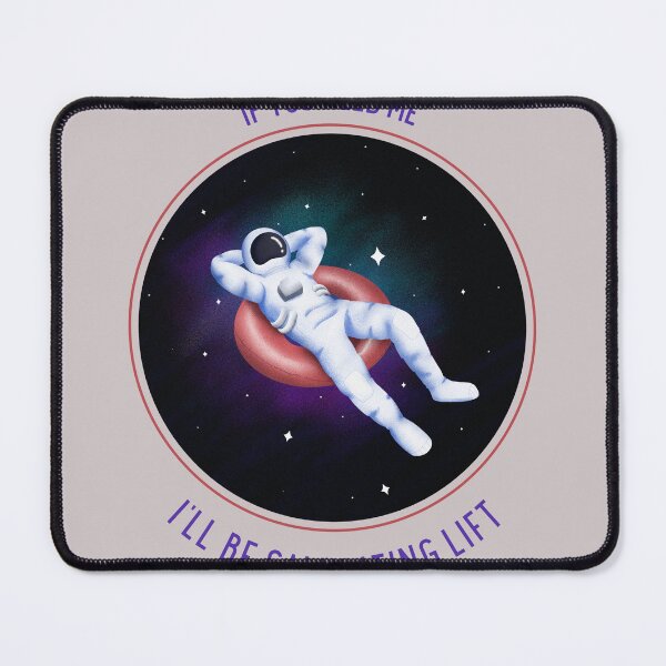 Item preview, Astronaut Calculating Lift designed and sold by GrammysGarage.