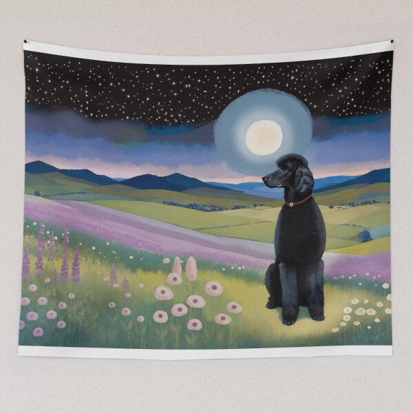 Item preview, The Moonlit Poodle designed and sold by KajaLinden.