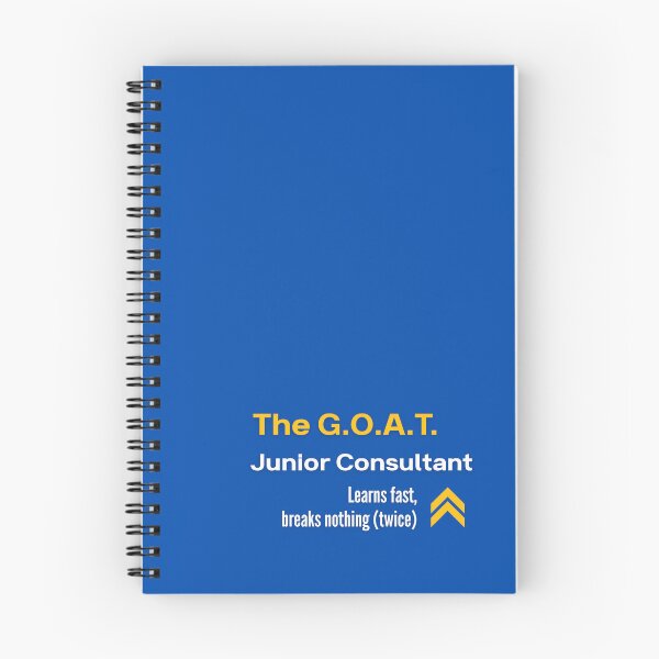 Item preview, The G.O.A.T. Junior Consultant - Funny SAP Gift designed and sold by HypercareClub.