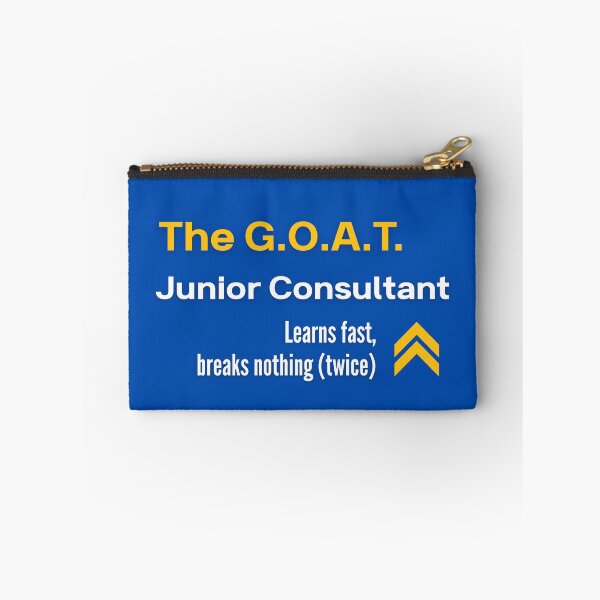 Item preview, The G.O.A.T. Junior Consultant - Funny SAP Gift designed and sold by HypercareClub.