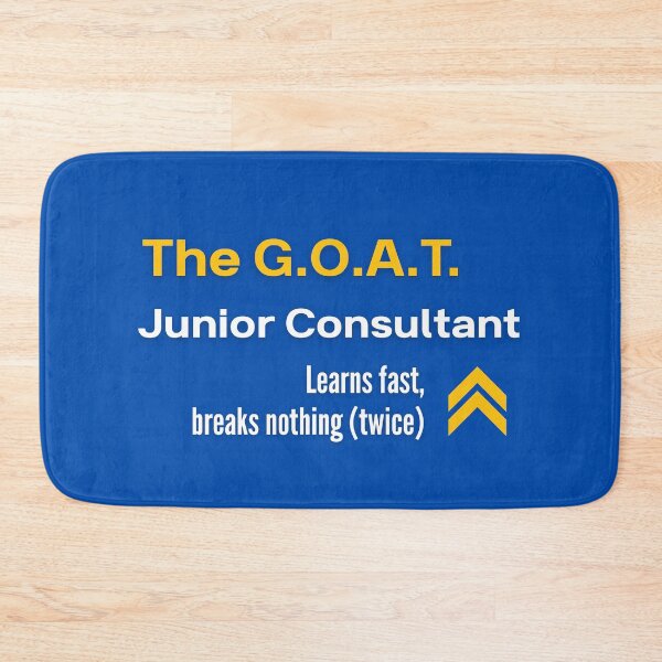 Item preview, The G.O.A.T. Junior Consultant - Funny SAP Gift designed and sold by HypercareClub.