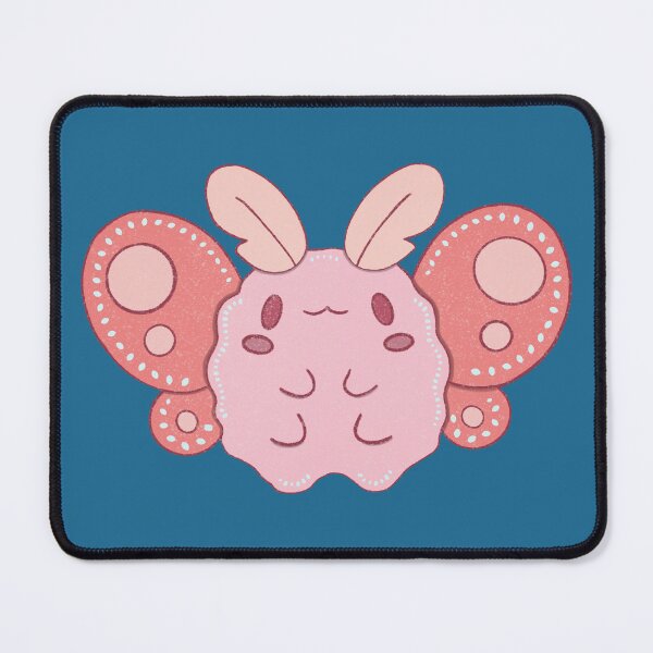 Item preview, Chunky Pink Moth | Cute Kawaii Moth Art designed and sold by Whimsy Moth .