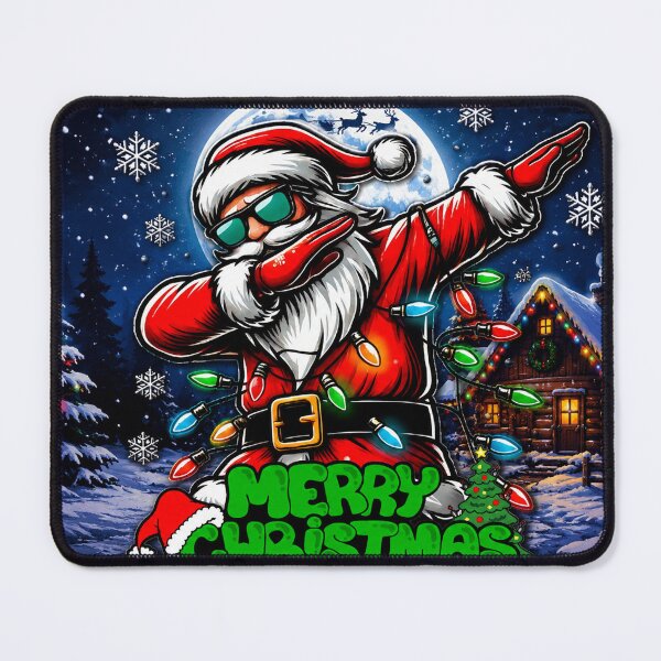 Item preview, Dabbing Santa: Merry Christmas Vibes designed and sold by Fei Long Design Hub.