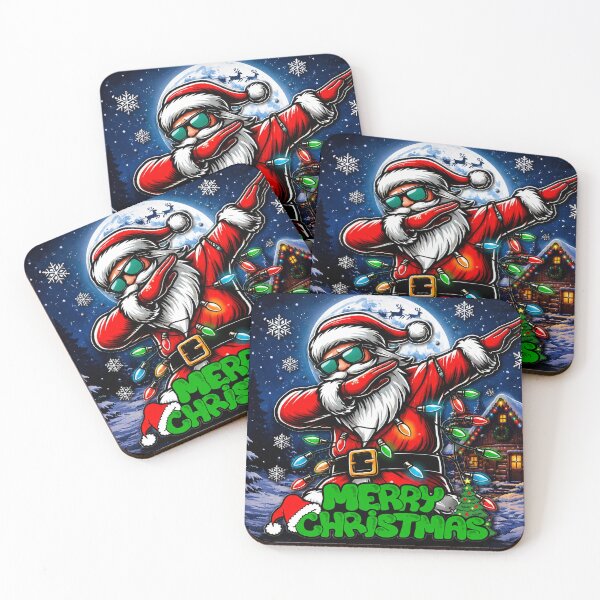 Item preview, Dabbing Santa: Merry Christmas Vibes designed and sold by Fei Long Design Hub.