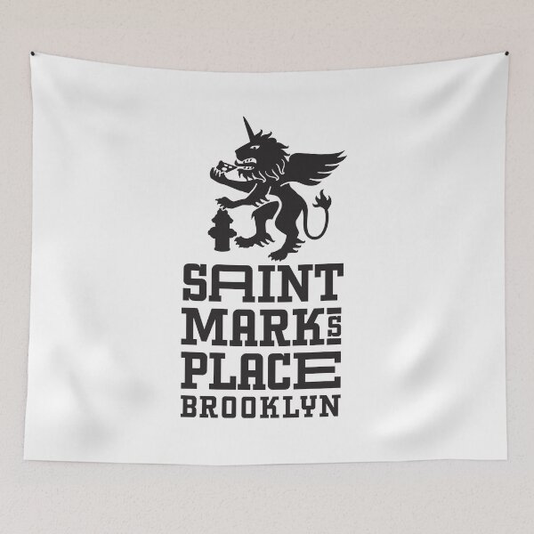 Item preview, St Marks Pl Brooklyn | Block Top designed and sold by New York Sporting City.
