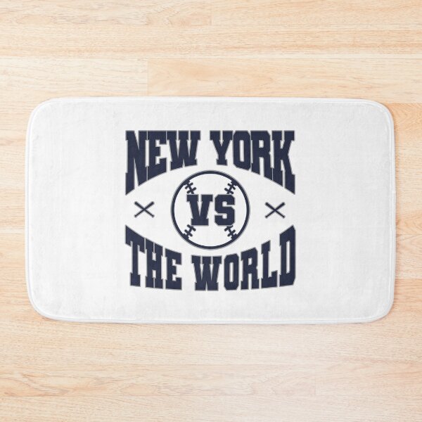 Item preview, New York Baseball vs The World – NYC Baseball Quote designed and sold by MASMUS27.