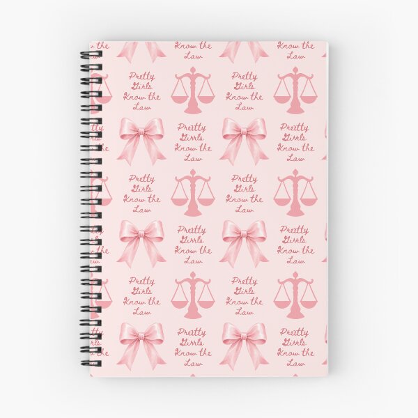 Item preview, Pretty Girls Know The Law Pattern Gift For Lawyer Coquette | Pink Bow Law Student Gift For Attorney Legal | Preppy Law Graduate Gift For Woman Attorney designed and sold by VivaFy.