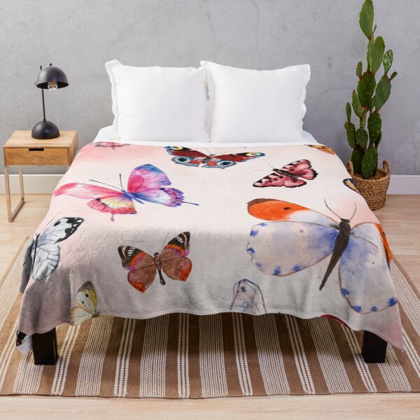 Item preview, Dreamy Watercolor Butterflies designed and sold by ShivCraftStudio.