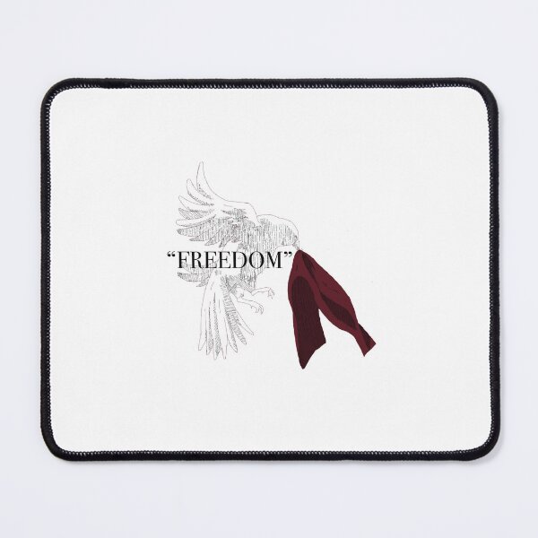Item preview, Attack on Titan: Freedom Bird holding Mikasa scarf designed and sold by 666Arts.