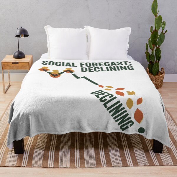 Item preview, Social Forecast Declining designed and sold by SignumShop.