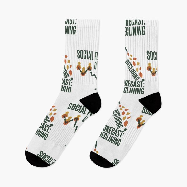 Item preview, Social Forecast Declining designed and sold by SignumShop.