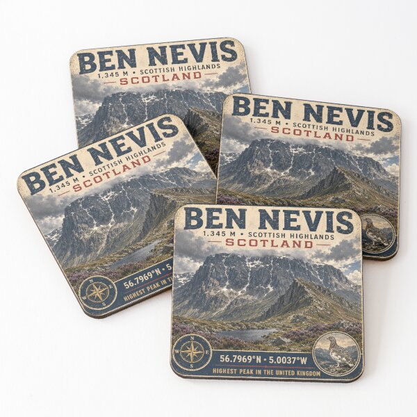 Item preview, Ben Nevis Scotland Highest UK Peak designed and sold by naturalsurvival.