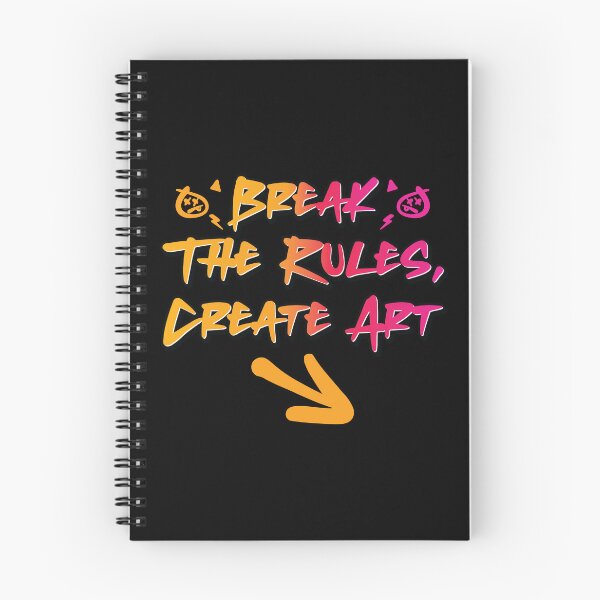 Item preview, Break the Rules, Create Art designed and sold by SwaggyYuji.