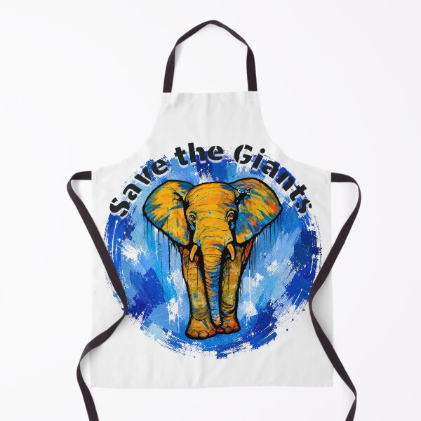 Item preview, Save Giants – Colorful Elephant Street Art designed and sold by SidneiSampaioStudio.