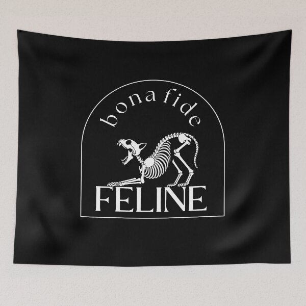 Item preview, Bona Fide Feline Skeleton designed and sold by SunandShade.