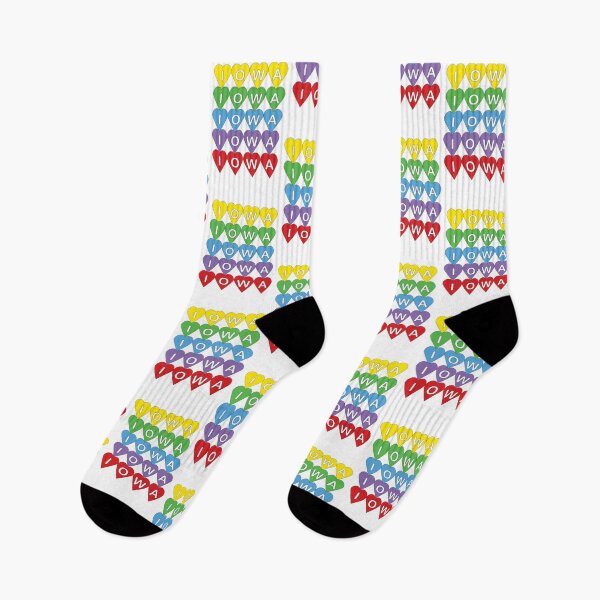 Item preview, Iowa Native Iowa Pride Colorful Heart Design designed and sold by ValeriesGallery.