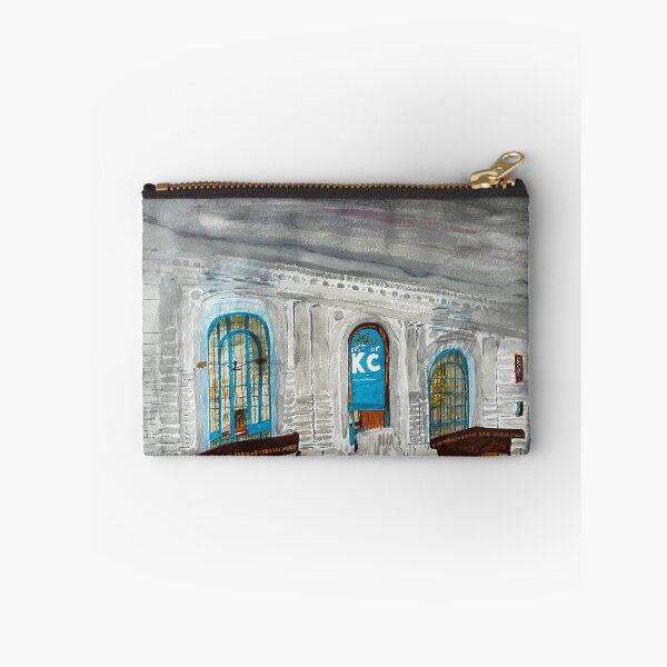 Item preview, Union Station Kansas City – Stormy Sky Urban Painting designed and sold by BirdandaBrush.