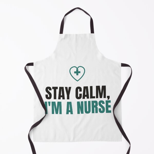 Artikelvorschau, Ruhe bewahren, ich bin Krankenschwester – Lustiges Geschenk-Shirt für Krankenschwestern entworfen und verkauft von NorrStudio.
