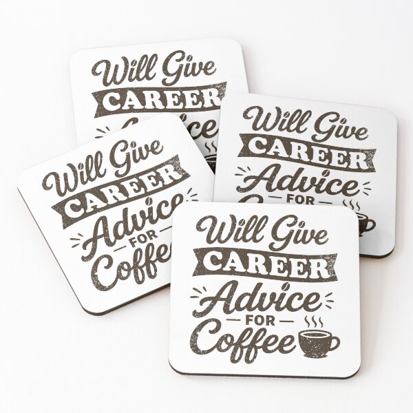 Item preview, Will Give Career Advice For Coffee designed and sold by gunaone-design.