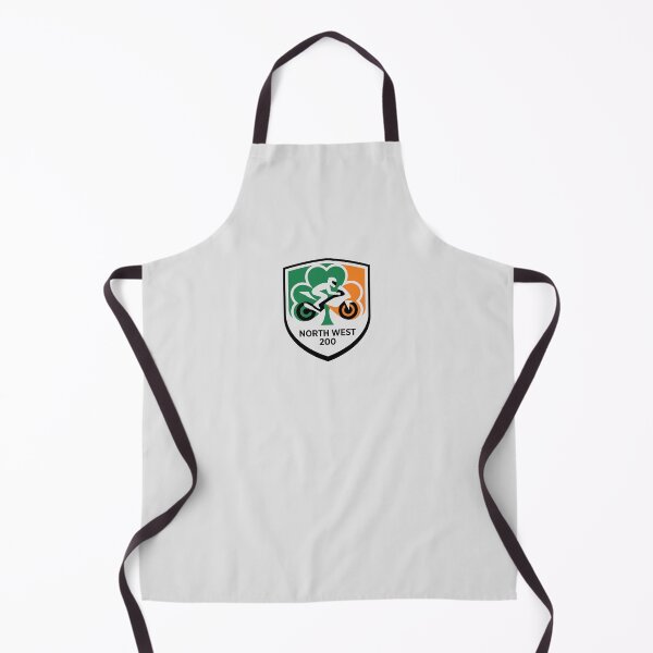 Item preview, North West 200 Irish Road Racing Shamrock Shield Motorcycle Emblem designed and sold by KiwiRider.