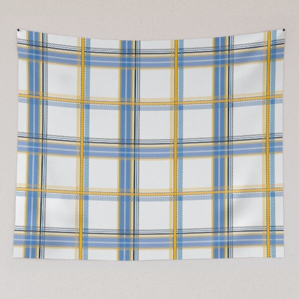 Item preview, Classic Bavarian Sky Plaid Pattern designed and sold by Momoko-Hikaru.