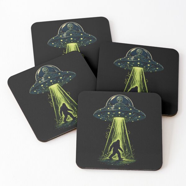 Item preview, Bigfoot UFO Abduction Comic Graphic Art designed and sold by TshirtsOnline-.