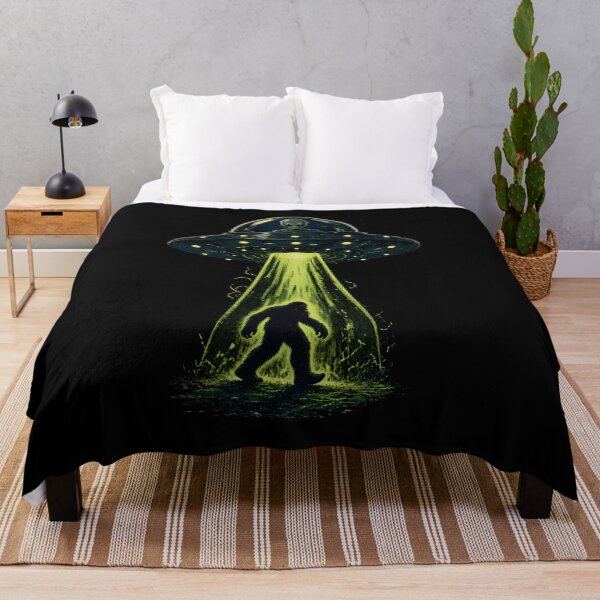 Item preview, Bigfoot UFO Abduction Comic Graphic Art designed and sold by TshirtsOnline-.