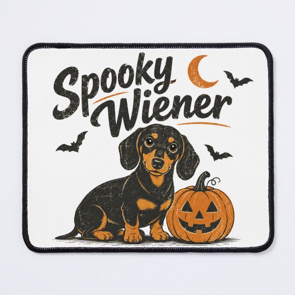 Item preview, Spooky Wiener designed and sold by leilalongdogstudio01.