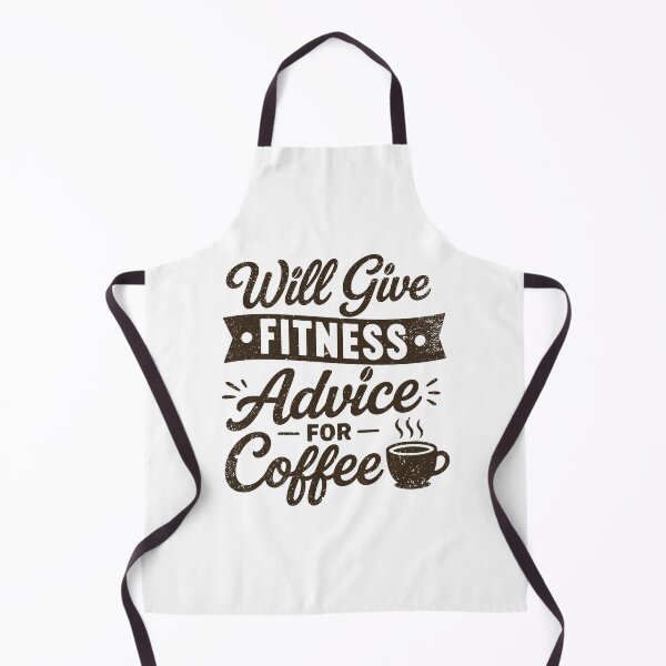 Item preview, Will Give Fitness Advice For Coffee designed and sold by gunaone-design.