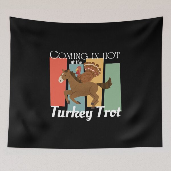 Item preview, Turkey Trot Retro Vibes – Thanksgiving Day Fun designed and sold by SunandShade.
