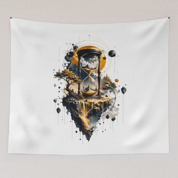 Item preview, The Hourglass Of Existence A Universe Within designed and sold by KLERIKSTORE.