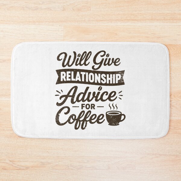 Item preview, Will Give Relationship Advice For Coffee designed and sold by gunaone-design.