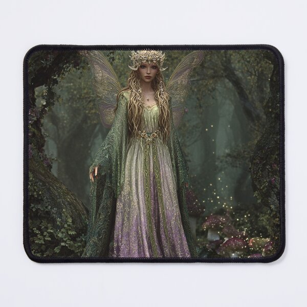 Item preview, Enchanted Fairy Queen Forest Guardian designed and sold by Storybook Botanica.